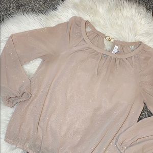 Jennifer Lopez sparkly cut out Blouse